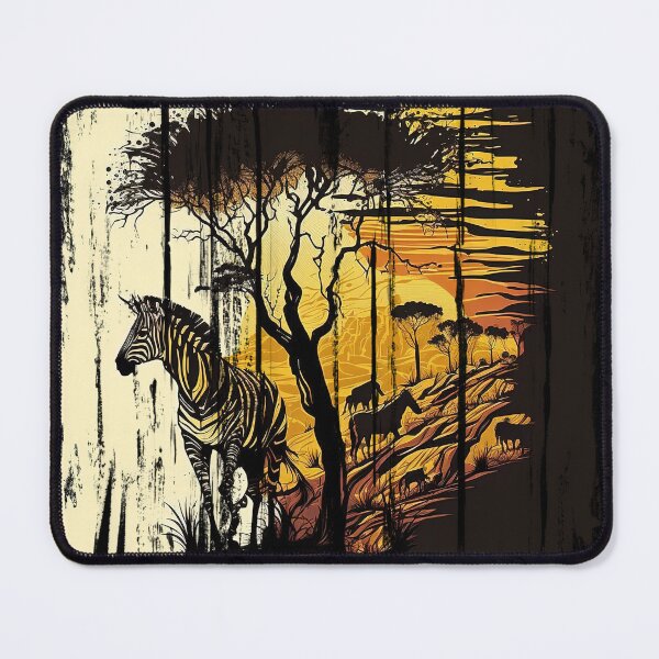 Item preview, Majestic Zebra Plains designed and sold by WildlifeSafari.
