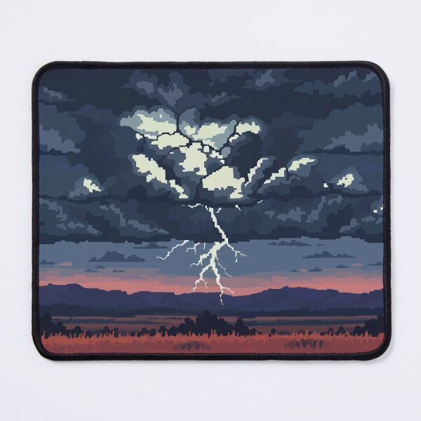 Item preview, Pixel Storm on Prairie Plains designed and sold by NaturePixel.