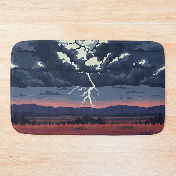 Item preview, Pixel Storm on Prairie Plains designed and sold by NaturePixel.