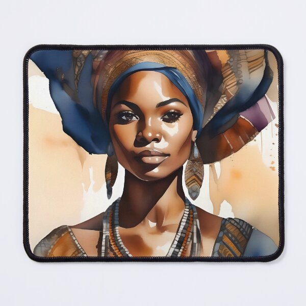Item preview, African Woman Portrait E designed and sold by Oldetimemercan.