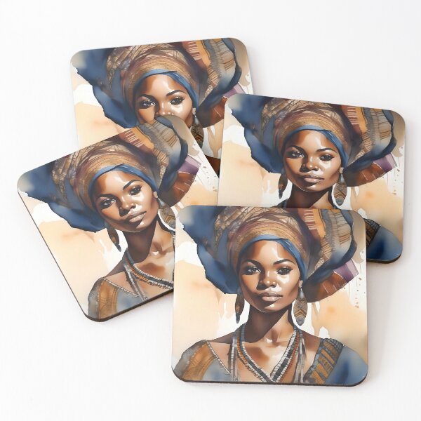 Item preview, African Woman Portrait E designed and sold by Oldetimemercan.