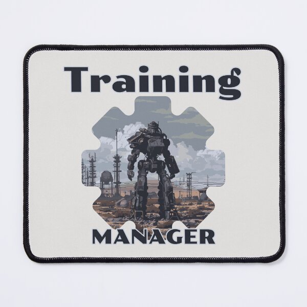 Item preview, Training Manager Machine designed and sold by LovePeaceShop.