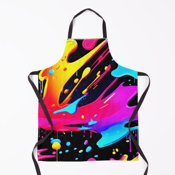 Item preview, Bold and Bright Paint Splatter Art designed and sold by Health And Fitness Posts e-Store.
