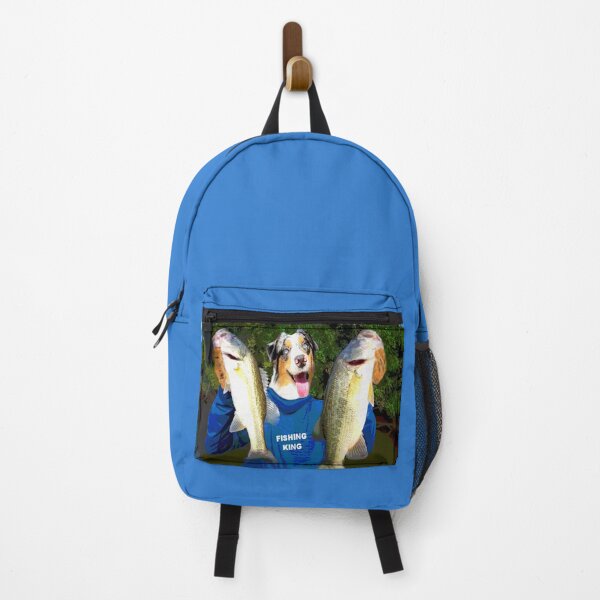 Item preview, Border Collie Dog Catches Two Bass Fish designed and sold by kristalcurt.