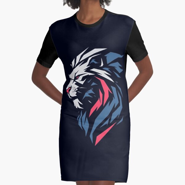 Item preview, Fierce Lion in Abstract Geometric Design designed and sold by DrRoza.