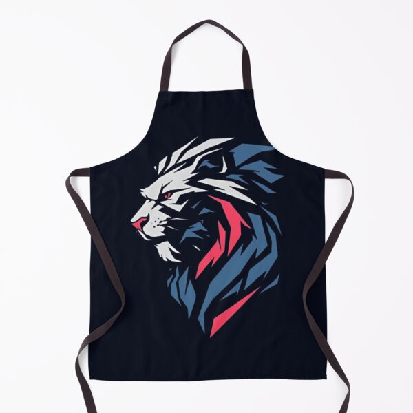 Item preview, Fierce Lion in Abstract Geometric Design designed and sold by DrRoza.
