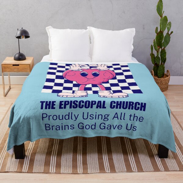 Item preview, Proudly Using All the Brains God Gave Us designed and sold by Canterbury Episcopal Campus Ministry at Texas Tech University .
