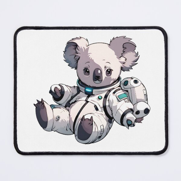 Item preview, Cute Koala Astronaut in Space Floating designed and sold by RetroPop23.