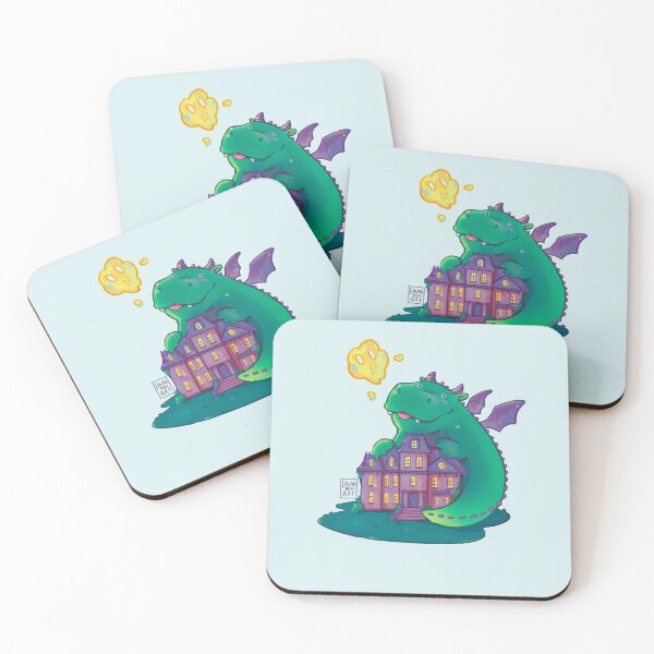 Item preview, The dragon and the mansion designed and sold by LauraPemArt.