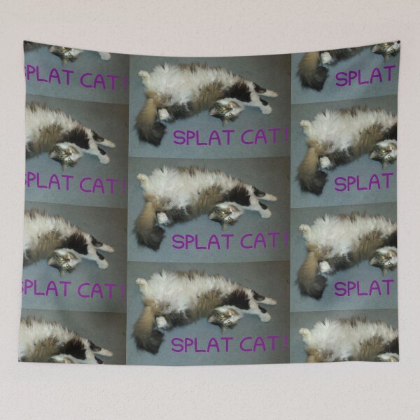 Item preview, Splat Cat designed and sold by sparkysrandom.