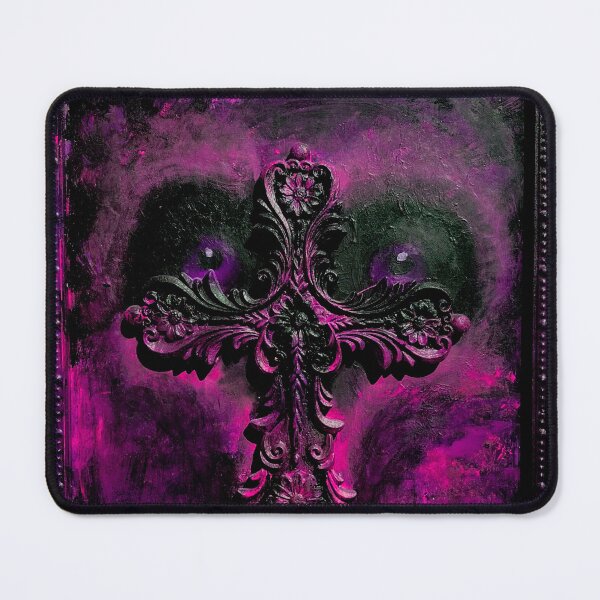 Item preview, Pink Skull cross designed and sold by MatrixTattoo.