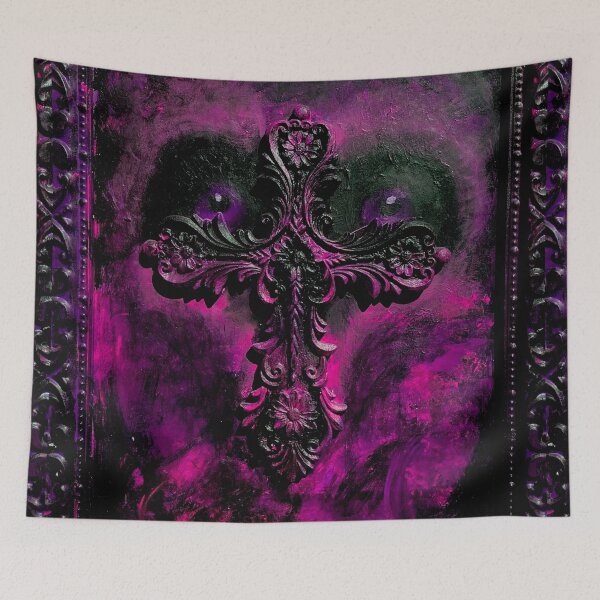 Item preview, Pink Skull cross designed and sold by MatrixTattoo.