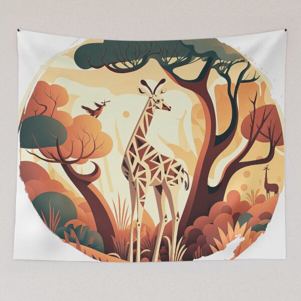 Item preview, Giraffe Daydreams designed and sold by WildlifeSafari.