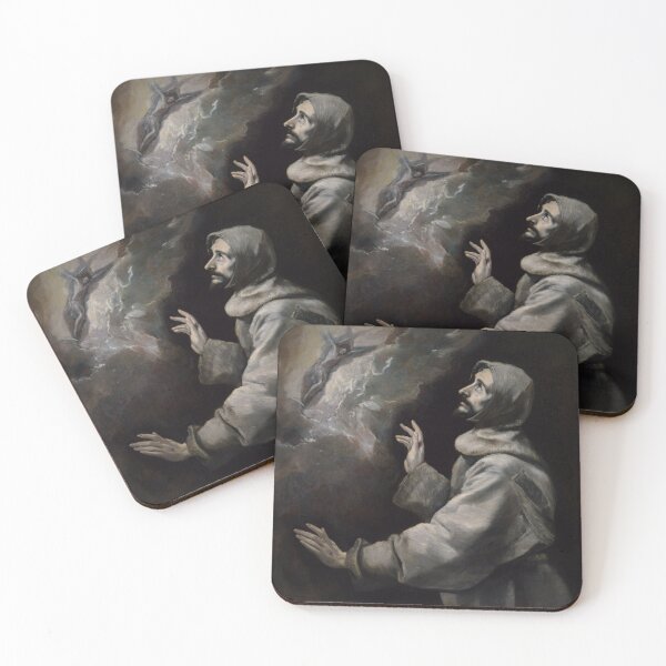 Item preview, Saint Francis of Assisi 1590 designed and sold by LitanyLane.