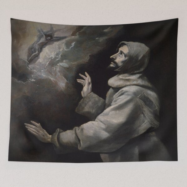 Item preview, Saint Francis of Assisi 1590 designed and sold by LitanyLane.