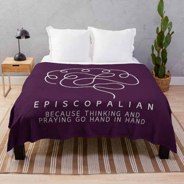 Item preview, Episcopalian: Because Thinking and Praying Go Hand in Hand designed and sold by Canterbury Episcopal Campus Ministry at Texas Tech University .
