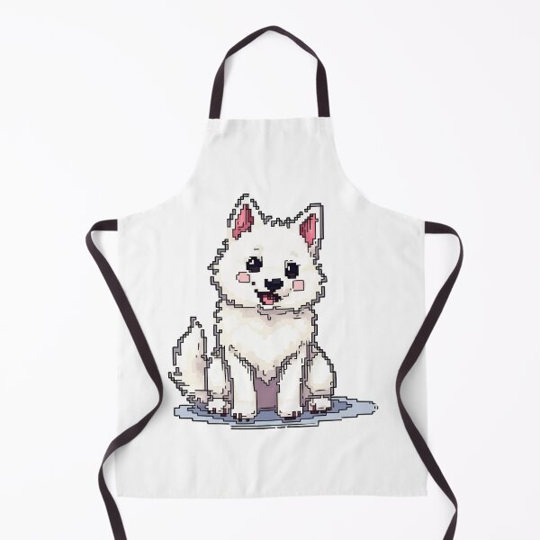 Item preview, Pixel White Shepherd designed and sold by NaturePixel.
