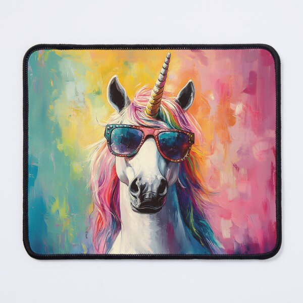 Item preview, Cool Unicorn Vibes - Rainbow Magic in Sunglasses designed and sold by Playing In Mud.