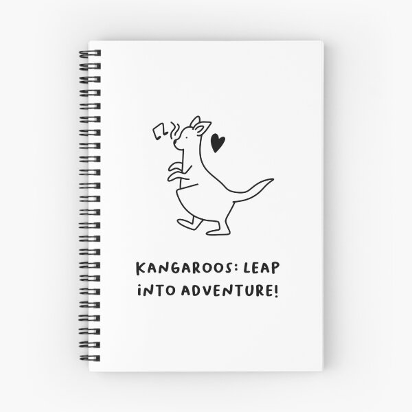 Item preview, "Kangaroos: Leap Into Adventure!" designed and sold by RM-Journey.