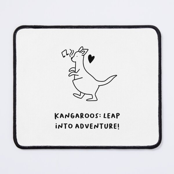 Item preview, "Kangaroos: Leap Into Adventure!" designed and sold by RM-Journey.