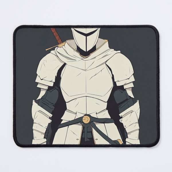 Item preview, White knight | Anime style designed and sold by ComicsFactory.