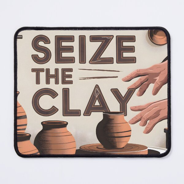 Item preview, Seize The Clay - Pottery Humor designed and sold by TeesYouWant.