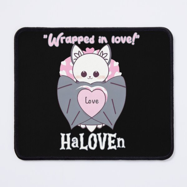 Item preview, Kawaii Bat "Wrapped in Love" HaLOVEn Cute Heart Design designed and sold by Prime-Studio.