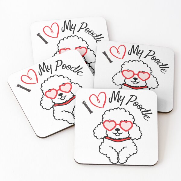 Item preview, Poodle Lover Quote Dog Design  designed and sold by ProWittyDesigns.