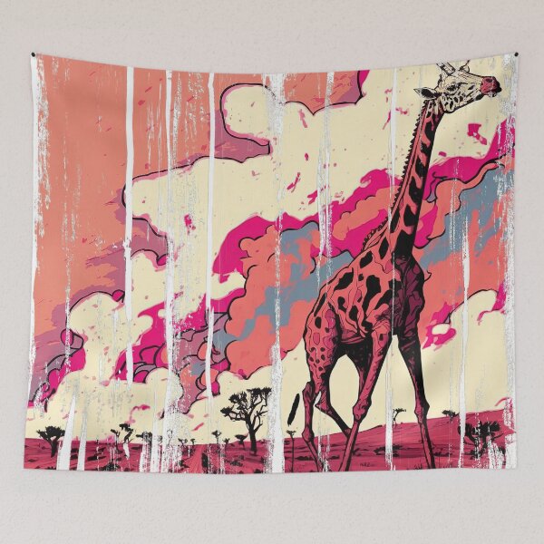 Item preview, Tall Giraffe Shadows designed and sold by WildlifeSafari.