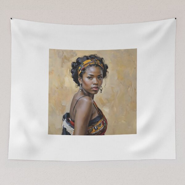 Item preview, African Woman Portrait H designed and sold by Oldetimemercan.