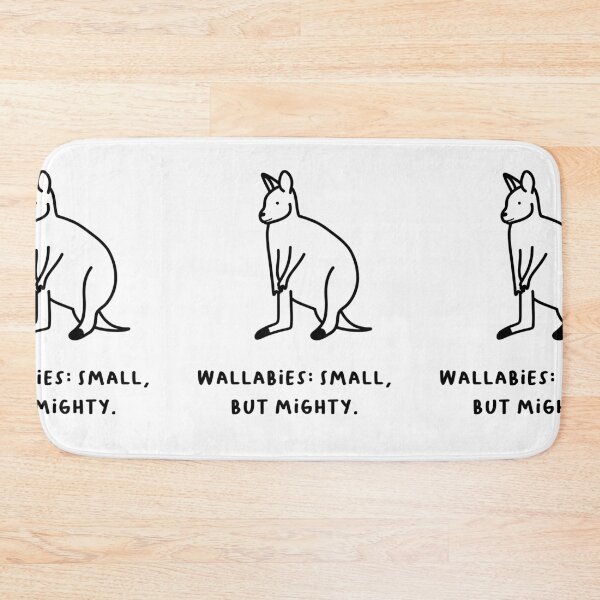 Item preview, "Wallabies: Small, but Mighty." designed and sold by RM-Journey.