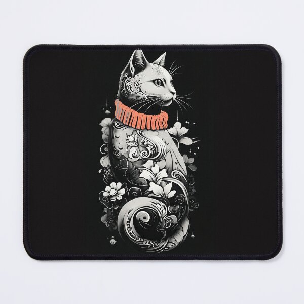 Item preview, cute cat illustration designed and sold by Last-Oops.