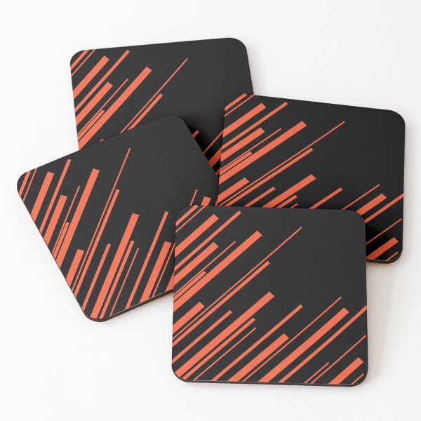 Item preview, Diagonals in Orange and Black designed and sold by LAEC-Shop.