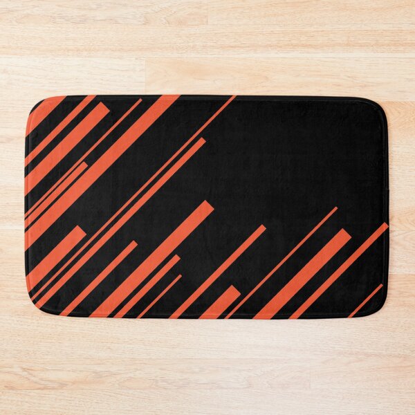 Item preview, Diagonals in Orange and Black designed and sold by LAEC-Shop.