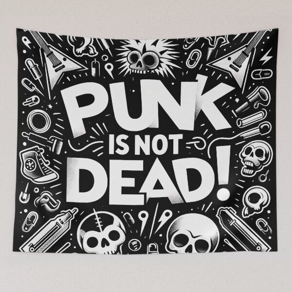 Item preview, Punk is Not Dead – Long Live the Rebel Spirit! designed and sold by OzzFrequency.