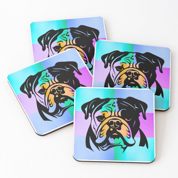 Item preview, English Bulldog Pop Art – Vibrant and Modern Dog Lover Design designed and sold by Fredster1966.