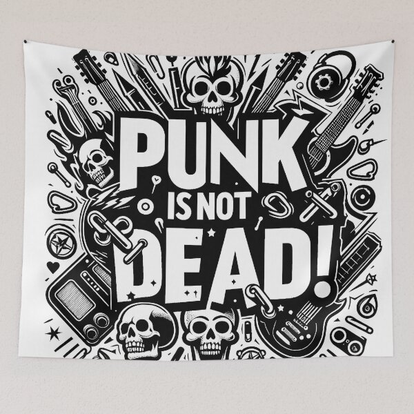 Item preview, Punk is Not Dead – Long Live the Rebel Spirit! designed and sold by OzzFrequency.