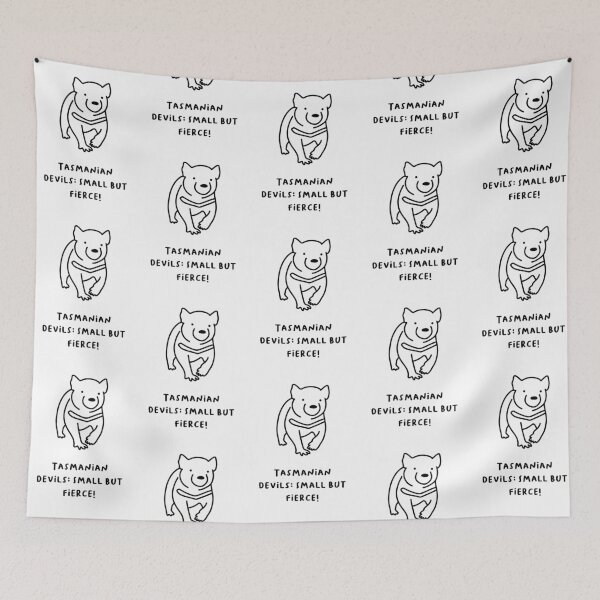 Item preview, "Tasmanian Devils: Small But Fierce!" designed and sold by RM-Journey.