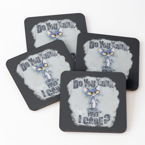 Item preview, Do you think that I care? designed and sold by alies-art.