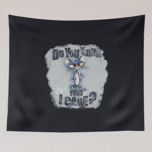 Item preview, Do you think that I care? designed and sold by alies-art.