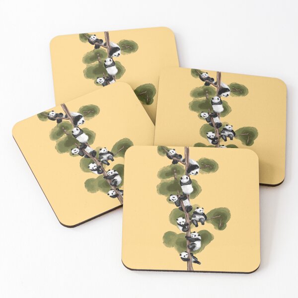 Item preview, Curious Pandas Climbing Trees: A Fun Exploration of Nature's Playful Giants designed and sold by Pandositive.