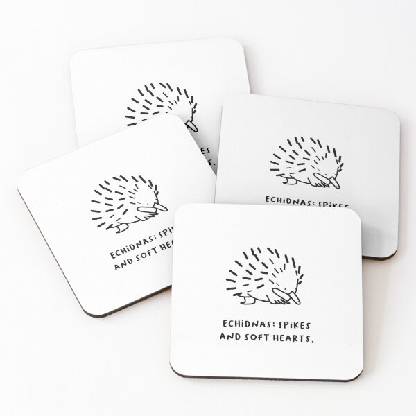 Item preview, "Echidnas: Spikes and Soft Hearts." designed and sold by RM-Journey.