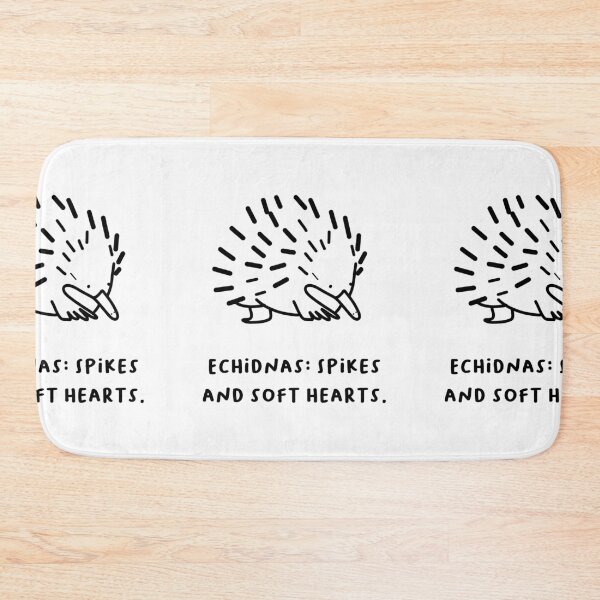 Item preview, "Echidnas: Spikes and Soft Hearts." designed and sold by RM-Journey.