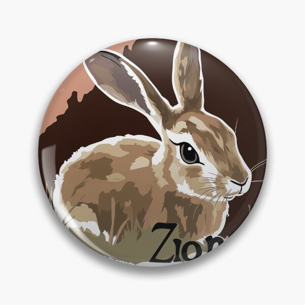 Item preview, Cartoon Zion National Park With Bunny designed and sold by FireRanger20.