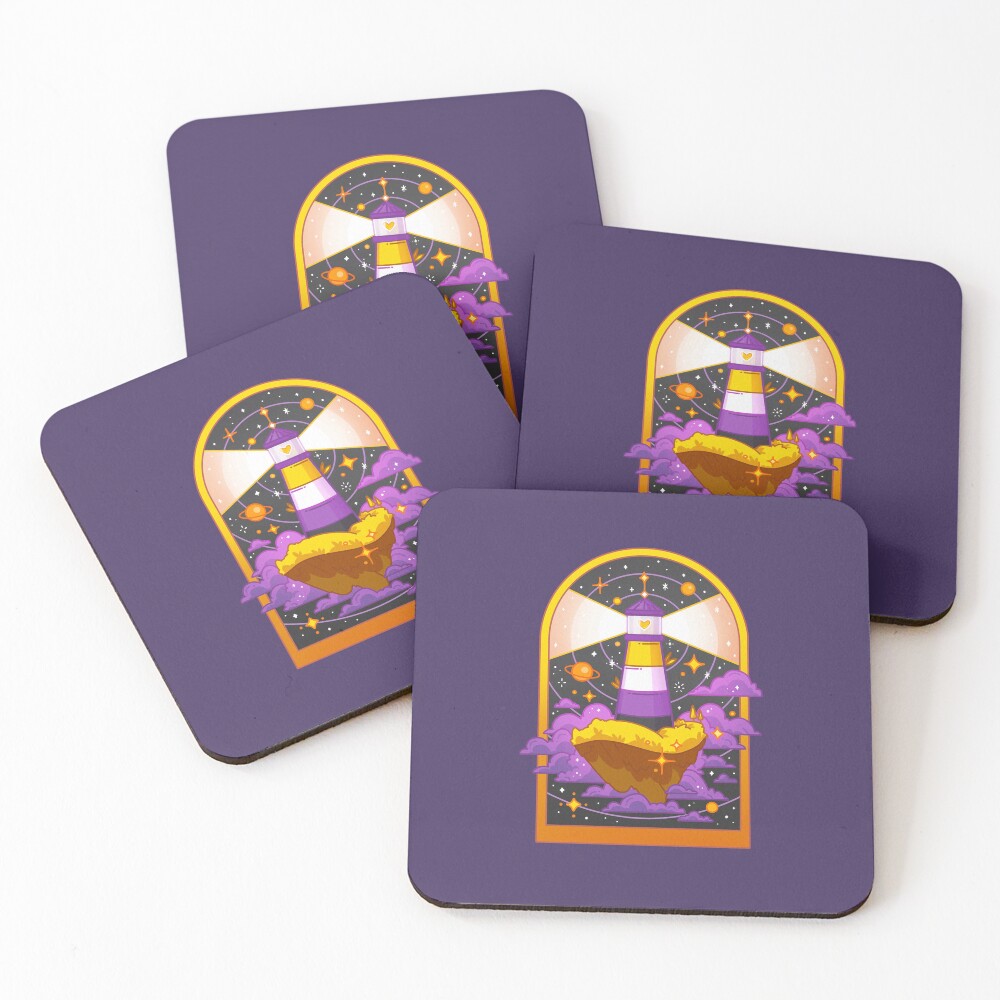 Item preview, Coasters (Set of 4) designed and sold by illustore.