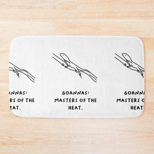 Item preview, "Goannas: Masters of the Heat." designed and sold by RM-Journey.