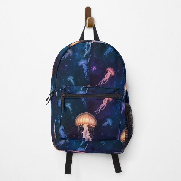 Item preview, Starlit Drift: Ethereal Jellyfish in a Cosmic Sea designed and sold by SeanOsShirts.