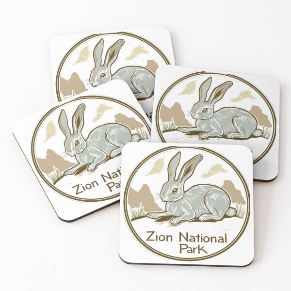 Item preview, Cartoon Zion National Park With Bunny designed and sold by FireRanger20.
