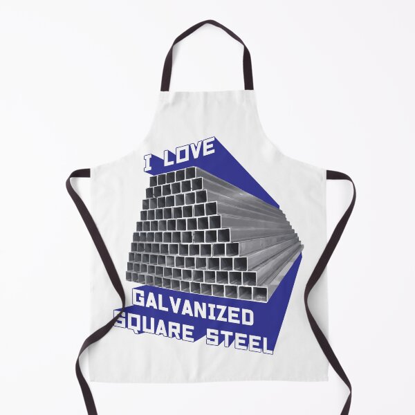 Item preview, I Love Galvanized Square Steel designed and sold by iwearshorts.
