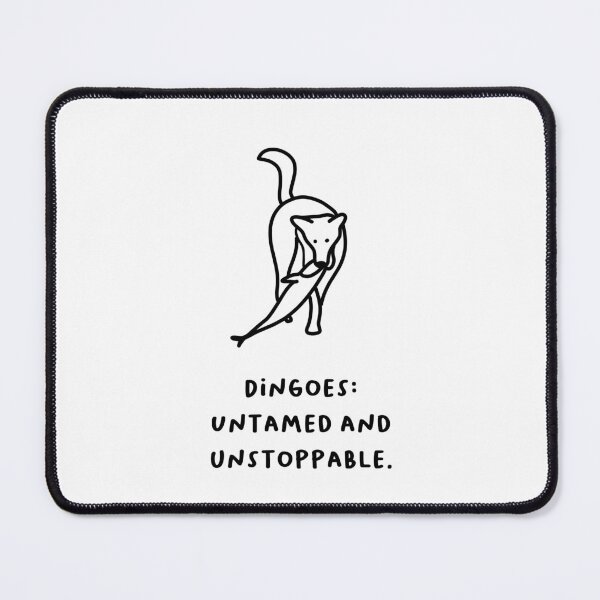 Item preview, "Dingoes: Untamed and Unstoppable." designed and sold by RM-Journey.